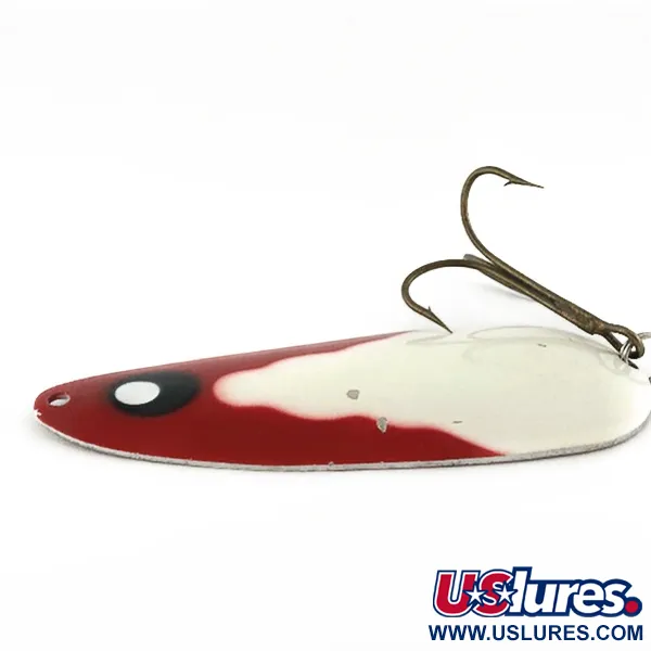 Lindy / Little Joe Lindy Gator, czerwony/biały/nikiel, 45 g błystka wahadłowa #23583