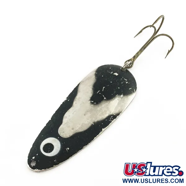 Lindy / Little Joe Lindy Gator, nikiel/czarny, 45 g błystka wahadłowa #23585