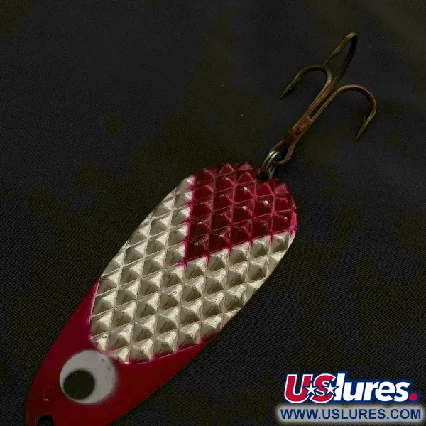 Lindy / Little Joe Lindy Gator, czerwony/biały/nikiel, 55 g błystka wahadłowa #23586