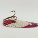 Lindy / Little Joe Lindy Gator, czerwony/biały/nikiel, 55 g błystka wahadłowa #23586