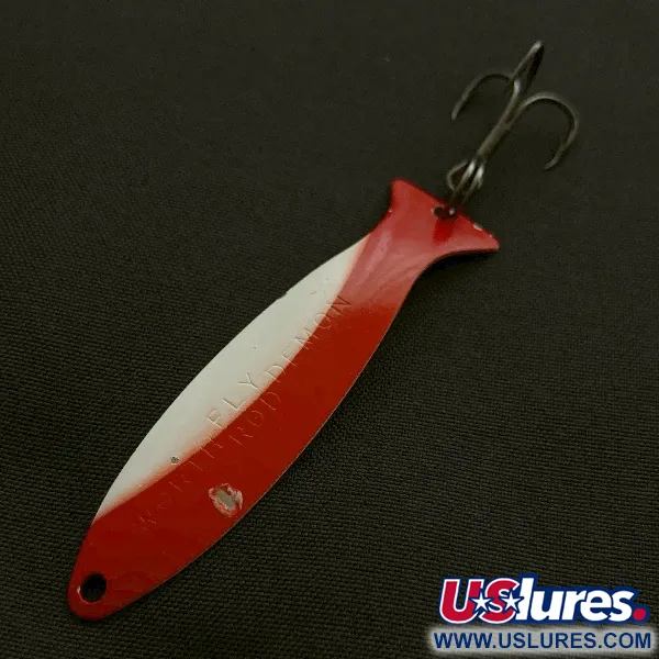  Worth Fly Rod Demon, nikiel/czerwony/biały, 2,5 g błystka wahadłowa #23595