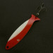  Worth Fly Rod Demon, nikiel/czerwony/biały, 2,5 g błystka wahadłowa #23595