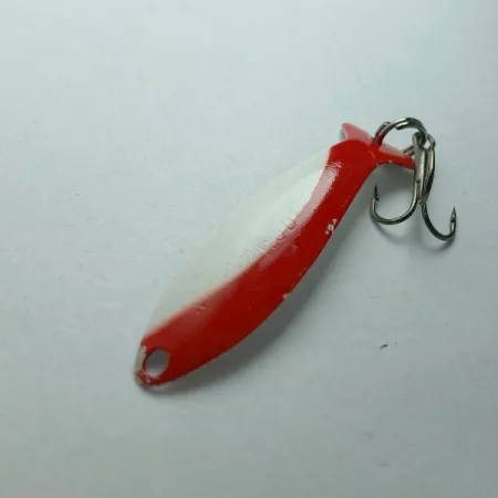 Worth Fly Rod Demon , czerwony/biały/nikiel, 1,5 g błystka wahadłowa #23596