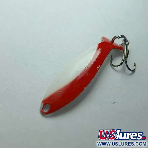  Worth Fly Rod Demon , czerwony/biały/nikiel, 1,5 g błystka wahadłowa #23596