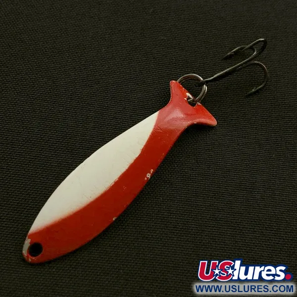  Worth Fly Rod Demon , czerwony/biały/nikiel, 1,5 g błystka wahadłowa #23596