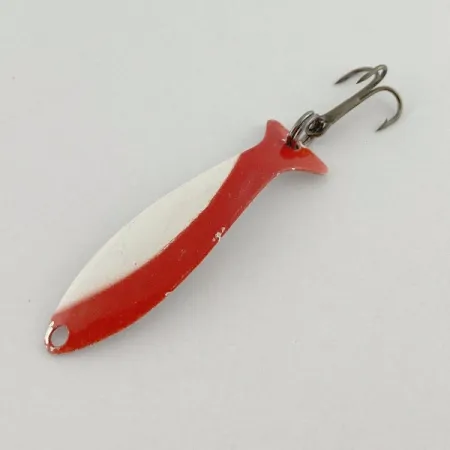 Worth Fly Rod Demon , czerwony/biały/nikiel, 1,5 g błystka wahadłowa #23596