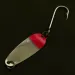 Dick Nite Spoons Dick Nite, nikiel/czerwony, 1 g błystka wahadłowa #23603