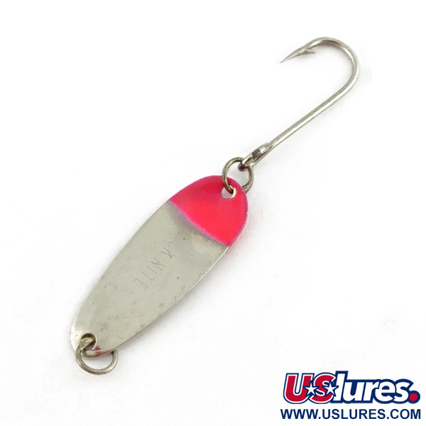 Dick Nite Spoons Dick Nite, nikiel/czerwony, 1 g błystka wahadłowa #23603