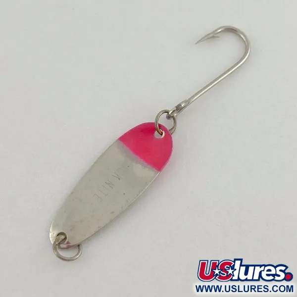 Dick Nite Spoons Dick Nite, nikiel/czerwony, 1 g błystka wahadłowa #23603