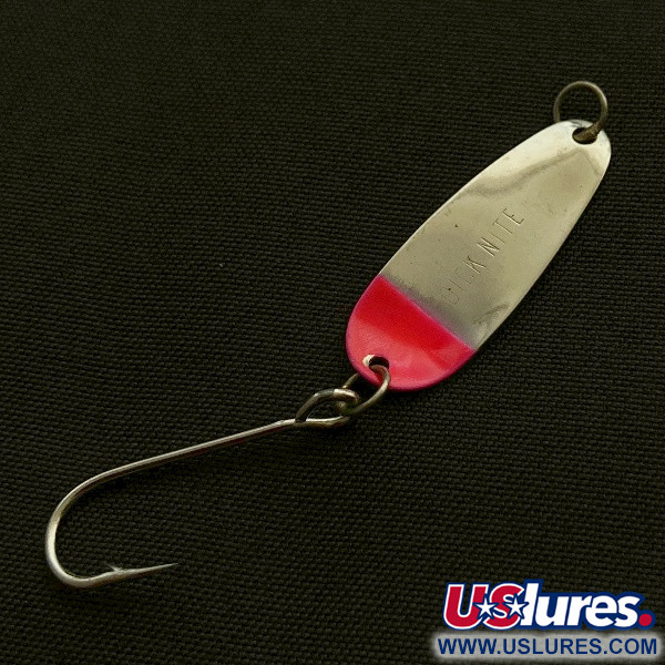 Dick Nite Spoons Dick Nite, nikiel/czerwony, 1 g błystka wahadłowa #23603