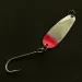 Dick Nite Spoons Dick Nite, nikiel/czerwony, 1 g błystka wahadłowa #23603