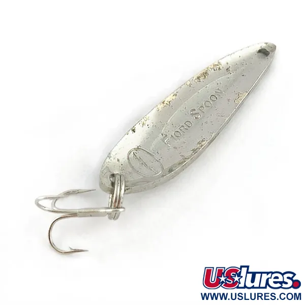 Acme Fiord Spoon Lightning (1950s), nikiel/niebieski, 7 g błystka wahadłowa #23604