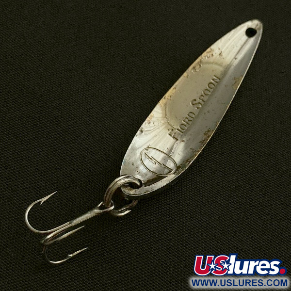 Acme Fiord Spoon Lightning (1950s), nikiel/niebieski, 7 g błystka wahadłowa #23604