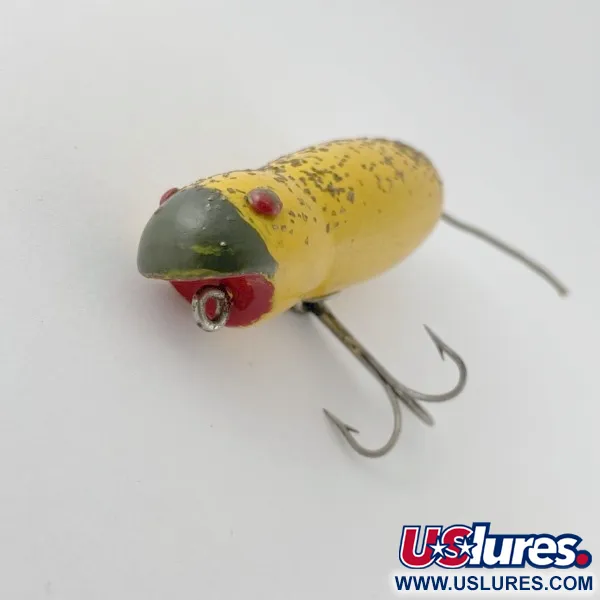 Horrocks-Ibbotson Vintage Horrocks Ibbotson HICO Mouse Tack Eye , yellow /metal eyes, 14 g wobler #23623