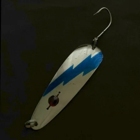 Red Eye Lures Red Eye Evil Eye, nikiel/niebieski/czerwone oko, 9 g błystka wahadłowa #23628