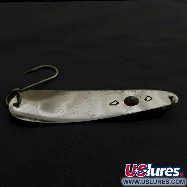 Red Eye Lures Red Eye Evil Eye, nikiel/niebieski/czerwone oko, 9 g błystka wahadłowa #23628