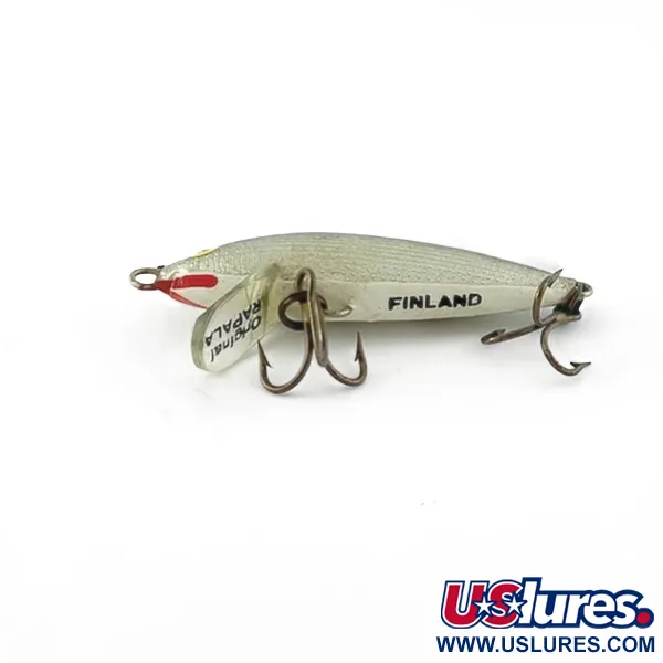  Rapala Original Floater F5 (Finland) 1960s, S (Silver), 4 g wobler #23631