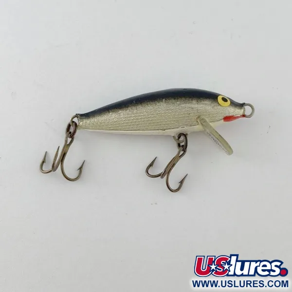  Rapala Original Floater F5 (Finland) 1960s, S (Silver), 4 g wobler #23631