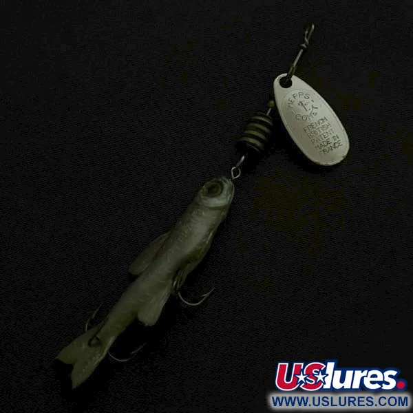  Mepps Comet Mino 1 (1970s), silver, 4,5 g błystka obrotowa #23634