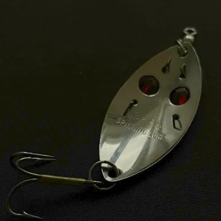 Red Eye Lures Red eye Junior, nikiel/czerwone oczy, 10 g błystka wahadłowa #23639
