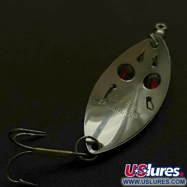 Red Eye Lures Red eye Junior, nikiel/czerwone oczy, 10 g błystka wahadłowa #23639