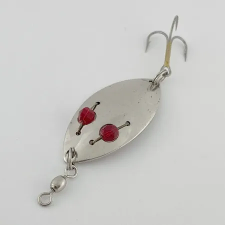 Red Eye Lures Red eye Junior, nikiel/czerwone oczy, 10 g błystka wahadłowa #23639