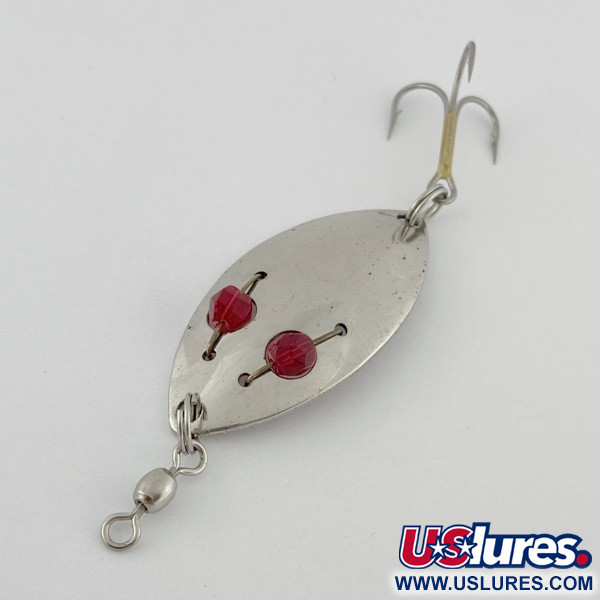 Red Eye Lures Red eye Junior, nikiel/czerwone oczy, 10 g błystka wahadłowa #23639