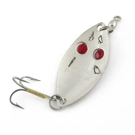 Red Eye Lures Red eye Junior, nikiel/czerwone oczy, 10 g błystka wahadłowa #23639