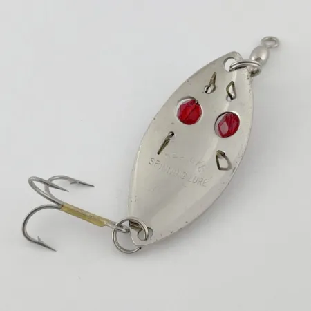 Red Eye Lures Red eye Junior, nikiel/czerwone oczy, 10 g błystka wahadłowa #23639