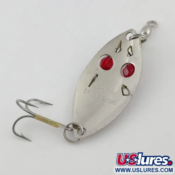 Red Eye Lures Red eye Junior, nikiel/czerwone oczy, 10 g błystka wahadłowa #23639