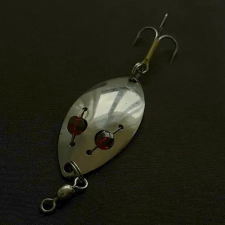 Red Eye Lures Red eye Junior, nikiel/czerwone oczy, 10 g błystka wahadłowa #23639