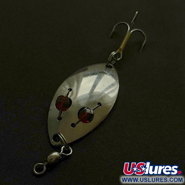 Red Eye Lures Red eye Junior, nikiel/czerwone oczy, 10 g błystka wahadłowa #23639