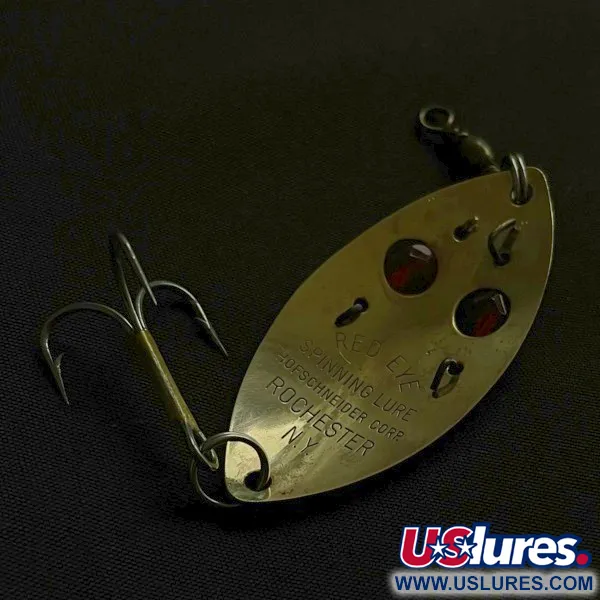 Hofschneider Red eye Junior, nikiel/czerwone oczy, 11 g błystka wahadłowa #23640