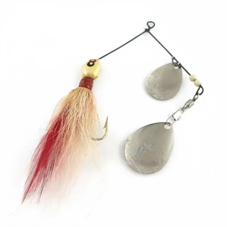  GRASSL’S DOUBLE OO Spinnerbait, silver, 14 g błystka obrotowa #23653