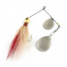   GRASSL’S DOUBLE OO Spinnerbait, silver, 14 g błystka obrotowa #23653