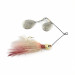   GRASSL’S DOUBLE OO Spinnerbait, silver, 14 g błystka obrotowa #23653