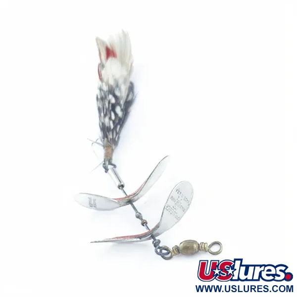  Pflueger Tandem Spinner 1, nikiel/czerwony, 10 g błystka obrotowa #23655