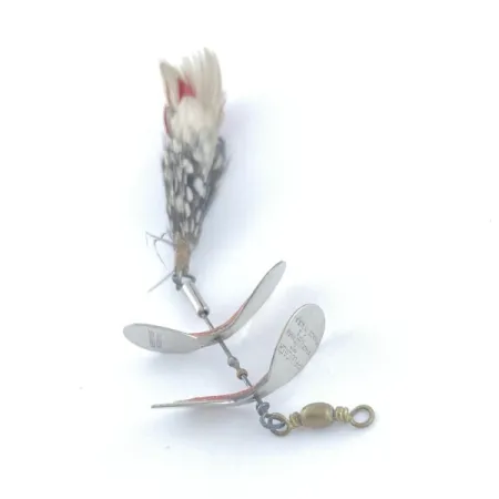 Pflueger Tandem Spinner 1, nikiel/czerwony, 10 g błystka obrotowa #23655