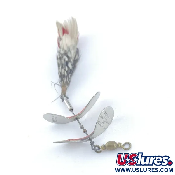  Pflueger Tandem Spinner 1, nikiel/czerwony, 10 g błystka obrotowa #23655