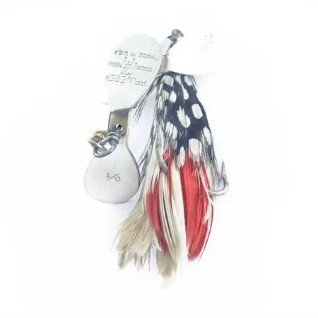 Pflueger Tandem Spinner 1, nikiel/czerwony, 10 g błystka obrotowa #23655