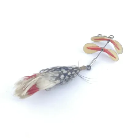 Pflueger Tandem Spinner 1, nikiel/czerwony, 10 g błystka obrotowa #23655