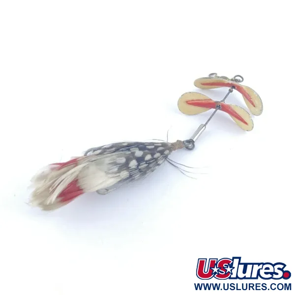  Pflueger Tandem Spinner 1, nikiel/czerwony, 10 g błystka obrotowa #23655