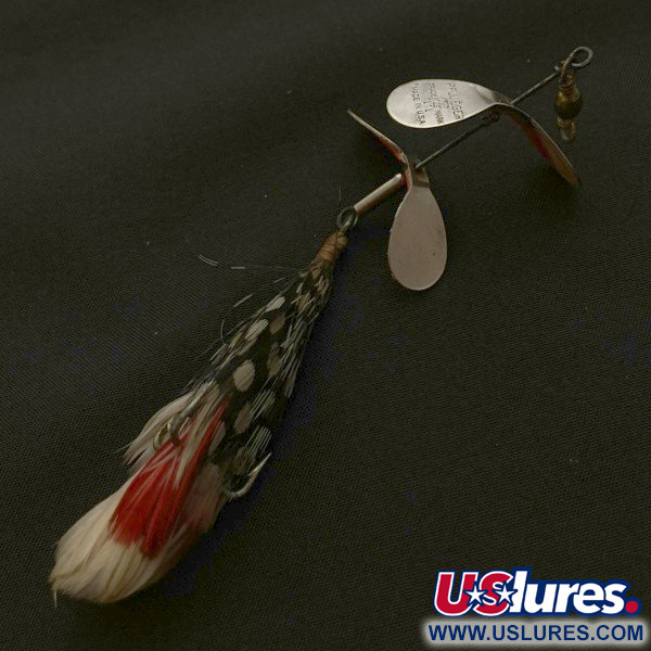  Pflueger Tandem Spinner 1, nikiel/czerwony, 10 g błystka obrotowa #23655