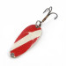  Dura Pack Spoon, nikiel/biały/czerwony, 4,5 g błystka wahadłowa #23659