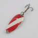 Dura Pack Spoon, nikiel/biały/czerwony, 4,5 g błystka wahadłowa #23659