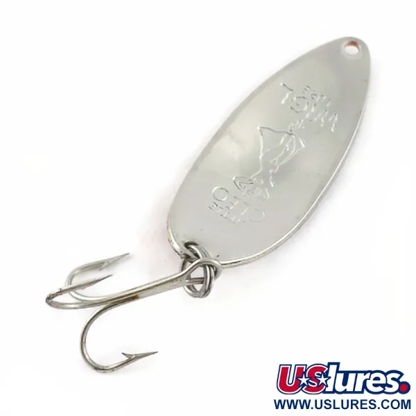 Seneca Little Cleo (Hula Girl), pomarańczowy/nikiel, 14 g błystka wahadłowa #23664