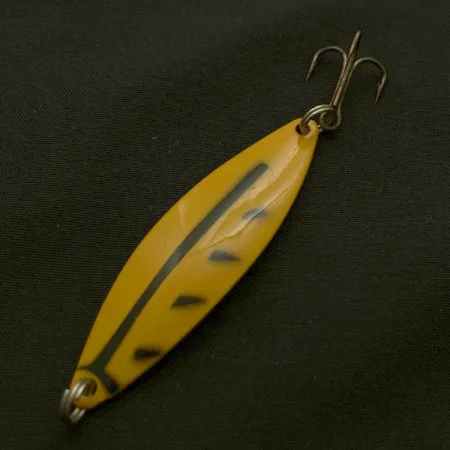 Dura-Pak  Dura Pack Spoon, nikiel/żółty/czarny, 5 g błystka wahadłowa #23666