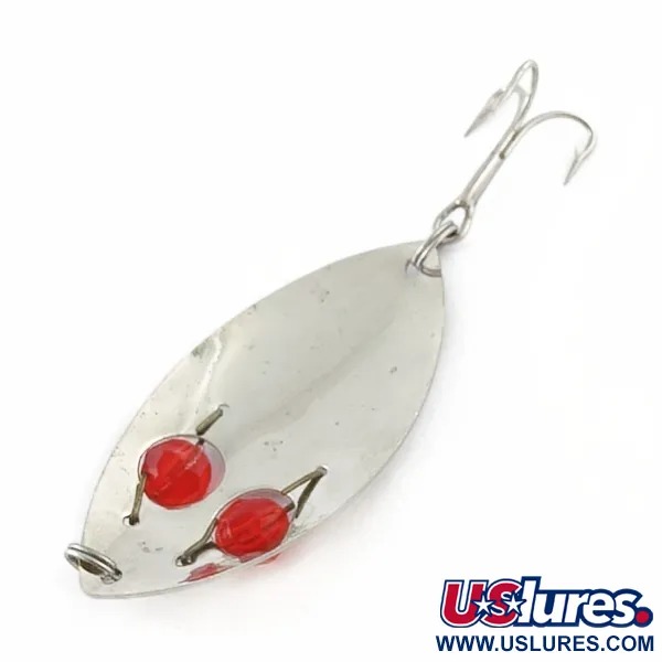 Kmart Kresge, nikiel/czerwone oczy, 10 g błystka wahadłowa #23669