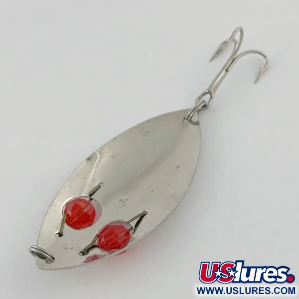 Kmart Kresge, nikiel/czerwone oczy, 10 g błystka wahadłowa #23669