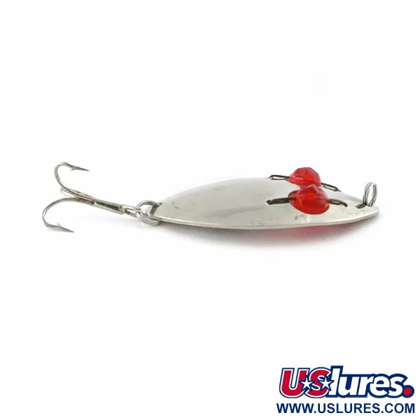 Kmart Kresge, nikiel/czerwone oczy, 10 g błystka wahadłowa #23669